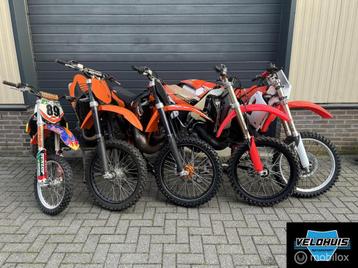 5x crossmotor sx85 sxf250 sx250 cr500 cr250 kenteken beschikbaar voor biedingen