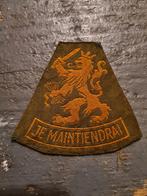 Mouwleeuw KL Je Maintiendrai landmacht, Verzamelen, Militaria | Algemeen, Ophalen of Verzenden, Landmacht, Nederland, Embleem of Badge