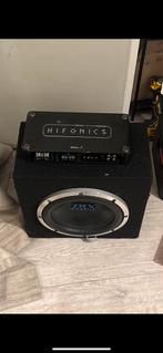 Hifonics ZRX Subwoofer met Triton I Versterker, Auto diversen, Ophalen, Gebruikt