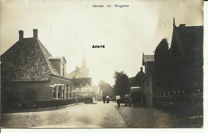 Wognum, Verzamelen, Ansichtkaarten | Nederland, Gelopen, Noord-Holland, Voor 1920, Verzenden