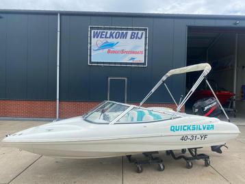 Nette speedboot(QuickSilver) compleet met motor en trailer  beschikbaar voor biedingen