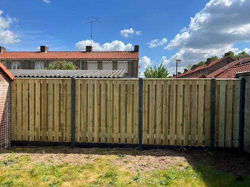 Tuinscherm / schuttingscherm 180x180cm b keus, Tuin en Terras, Schuttingen, Nieuw, Hout, Minder dan 3 meter, Verzenden
