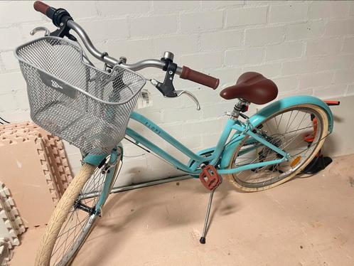 Kinderfiets Elops 500 – goede staat – met mand, Fietsen en Brommers, Fietsen | Meisjes, Zo goed als nieuw, 24 inch, Ophalen of Verzenden