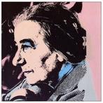 Andy Warhol(1928) Kleur Lithografie " Golda Meir A " Ges Gen, Ophalen of Verzenden
