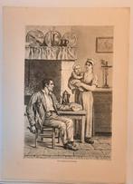 Brabantse boerenwoning gravure, Ophalen of Verzenden