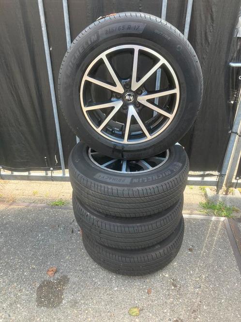 17 inch velgen voor de Peugeot 3008 - met zomerbanden, Auto-onderdelen, Banden en Velgen, Banden en Velgen, Zomerbanden, 17 inch