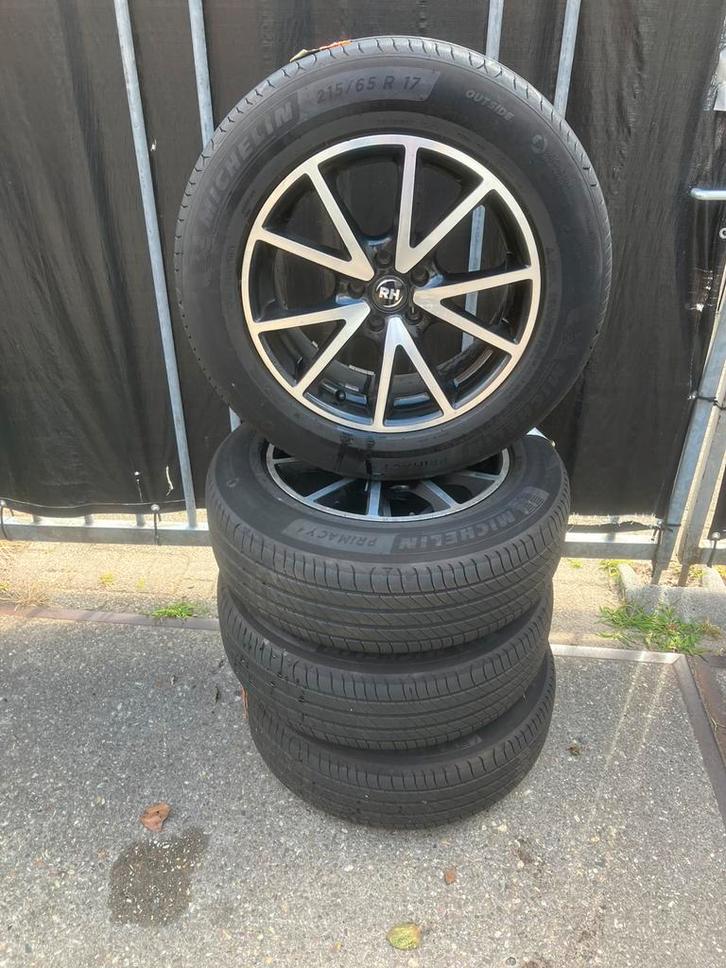 17 inch velgen voor de Peugeot 3008 - met zomerbanden, Auto-onderdelen, Banden en Velgen, Banden en Velgen, Zomerbanden, 17 inch