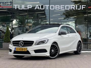 Mercedes A-klasse 180 Prestige AMG Automaat Leder Dak Clima beschikbaar voor biedingen