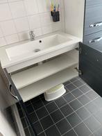 Gebruikt Badkamermeubel met Wastafel, Huis en Inrichting, Gebruikt, Minder dan 100 cm, Wastafelkast, 25 tot 50 cm