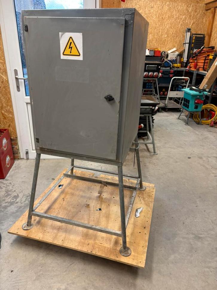 Hoofdstroomkast / Bouwstroomkast voor op de bouwplaats, Doe-het-zelf en Verbouw, Elektra en Kabels, Gebruikt, Overige typen, Ophalen