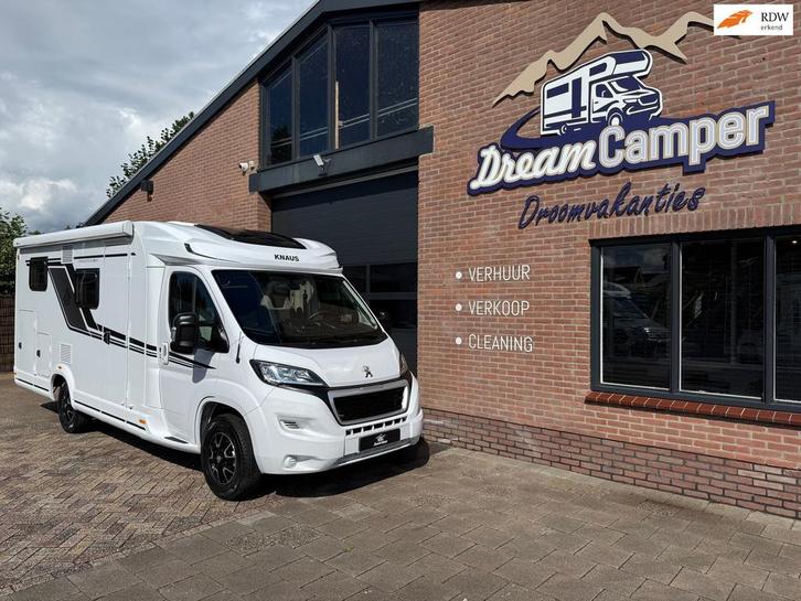 Knaus 650 Van Ti 2022 14.000km! Lithium accu! 165pk!, Caravans en Kamperen, Campers, Bedrijf, Half-integraal, Knaus, Diesel, Handgeschakeld