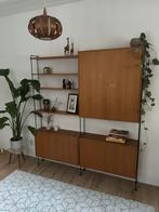 Onmia Hilker mudulair wandmeubel vintage teak retro, Huis en Inrichting, Met deur(en), 150 tot 200 cm, Ophalen of Verzenden, Zo goed als nieuw