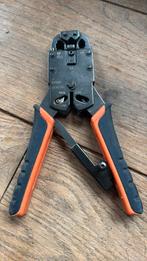 RJ45/RJ11 krimptang – 4P/6P/8P netwerk tang, Ophalen of Verzenden, Gebruikt