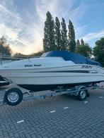 Coverline 580 Cabin 90 pk Mercury 2 slaappl+ trailer, Watersport en Boten, Speedboten, Ophalen, Gebruikt, 70 tot 120 pk, 3 tot 6 meter