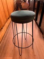 Kruk met velvet bekleding (6 stuks), Huis en Inrichting, Barkrukken, 5 krukken of meer, Ophalen, Zo goed als nieuw, 60 tot 90 cm