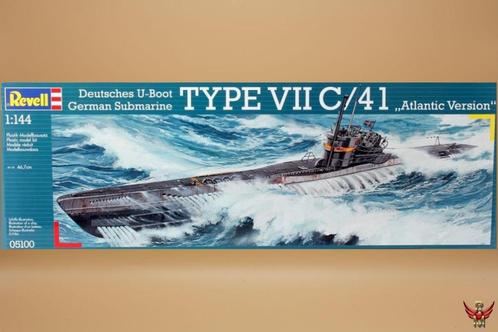 Revell 1/144 Deutsches U-Boot Type VII C/41 Atlantic Version, Hobby en Vrije tijd, Modelbouw | Boten en Schepen, Nieuw, 1:50 tot 1:200