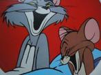sticker oud TOM & JERRY 1980 MGM film strip cartoon retro, Verzamelen, Stickers, Verzenden, Zo goed als nieuw, Bedrijf of Vereniging
