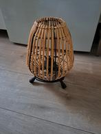 Super mooie rieten tafellamp nieuw, Ophalen, Nieuw