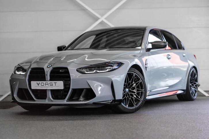 BMW 3-serie M3 Competition Keramisch Carbon HUD Track-Pack, Auto's, BMW, Bedrijf, Te koop, 3-Serie, 360° camera, ABS, Achteruitrijcamera