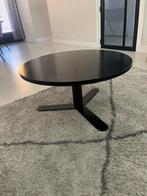 Salontafel rond zwart, Ophalen, Gebruikt, Rond, 50 tot 100 cm