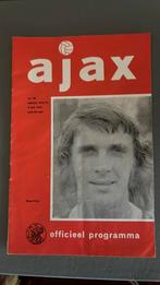 Programmaboekje AJAX - SPARTA 1972-1973, Ophalen of Verzenden, Zo goed als nieuw, Ajax, Poster, Plaatje of Sticker
