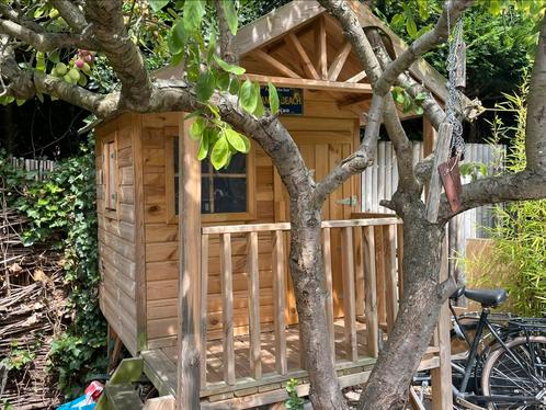 Mooi kinder speelhuisje., Kinderen en Baby's, Speelgoed | Buiten | Speelhuisjes, Zo goed als nieuw, Hout, Ophalen