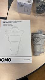 Domo Fruitpers en Blender NIEUW, Witgoed en Apparatuur, Keukenmixers, Ophalen of Verzenden, Zo goed als nieuw, 3 snelheden of meer