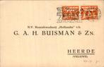Heerde - Buisman - 1938, Ophalen of Verzenden, 1920 tot 1940, Gelopen, Gelderland