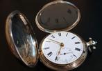GROOT zakhorloge zilver HUNTER+DOKTORSUITV London 1815, Ophalen of Verzenden, Zilver, Overige typen