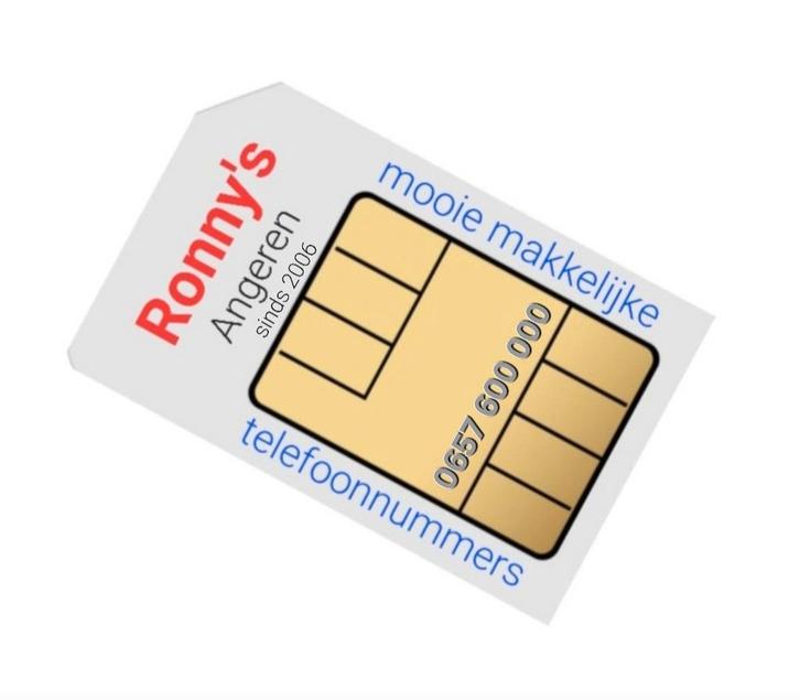 0619 187 187. €70,- En meer makkelijke 06 nummers., Telecommunicatie, Prepaidkaarten en Simkaarten, Nieuw, Overige providers, Ophalen of Verzenden