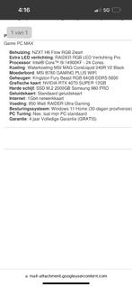 High End game pc 4070 super, 64 GB of meer, Ophalen of Verzenden, Zo goed als nieuw, Gaming