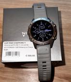 Garmin Fenix 6 sapphire titanium, Zwart, Garmin, Ophalen of Verzenden, Zo goed als nieuw