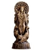 Prachtig beeldje Noorse god Freya (20cm), Ophalen of Verzenden, Nieuw, Mens