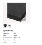 Te koop gevraagd MDF 18mm ZWART, Doe-het-zelf en Verbouw, Platen en Panelen, Ophalen of Verzenden, Zo goed als nieuw