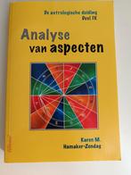 Astrologie - Analyse van aspecten - Karen M. Hamaker-Zondag, Boeken, Ophalen of Verzenden, Zo goed als nieuw, Astrologie, Achtergrond en Informatie