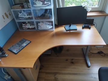 hoekburo ikea galant - afbeelding 4