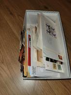 Schoenendoos met enveloppen fdc's postkaart etc, Envelop, Ophalen of Verzenden