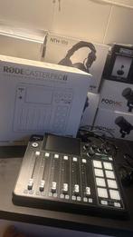 RØDE RØDECaster Pro II - nieuwstaat!, Ophalen of Verzenden, Zo goed als nieuw, 5 tot 10 kanalen, Microfooningang