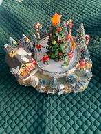 Kerstdecoratie met schaatsbaan, Ophalen, Gebruikt