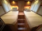 Hymer T 674 CL ENKELE BEDDEN RONDZIT XXL GARAGE ZONNEPANEEL, Caravans en Kamperen, Campers, Fiat, 7 tot 8 meter, Bedrijf, Tot en met 3