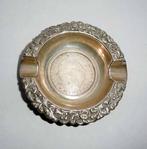 Asbak 10 Gulden Munt Juliana Zilver bloemenrand, Antiek en Kunst, Antiek | Goud en Zilver, Verzenden, Zilver