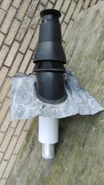 Hr dakdoorvoer concentrisch ø80/125mm met loodslab. Bestaand, Ophalen of Verzenden, Zo goed als nieuw, Ventilator en Afzuiger