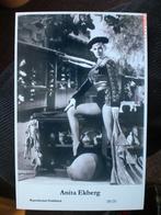 kaart Anita Ekberg, Verzamelen, Ophalen of Verzenden, 1980 tot heden, Ongelopen, Sterren en Beroemdheden