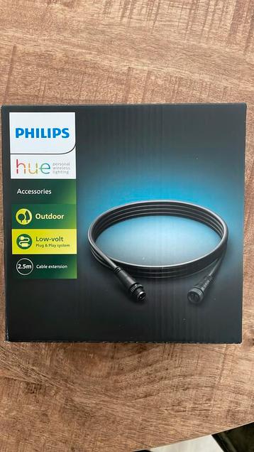 Philips Hue outdoor verlengkabel voor buiten - 2.5meter beschikbaar voor biedingen