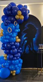 Sonic backdrop - verjaardag, Ophalen of Verzenden, Zo goed als nieuw, Versiering, Verjaardag
