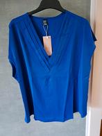 Kobalt blauwe top van Shien 2XL  XXL Blousson, Kleding | Dames, Tops, Nieuw, Blauw, Ophalen of Verzenden, Maat 46/48 (XL) of groter