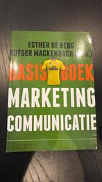 Basisboek marketingcommunicatie, Boeken, Ophalen of Verzenden, Zo goed als nieuw, Management