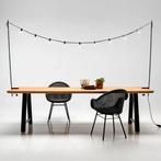 Design - Vincent Sheppard Light My Table black/cognac, Tuin en Terras, Ophalen, Zo goed als nieuw