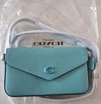 NIEUW🔥【★★★★★】║ ♀️ Tas/Portemonnee〔COACH〕blauw,  B-keuze, Overige merken, Blauw, Nieuw, Ophalen of Verzenden