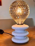 Tafellamp “Porceleine Isolator” 4, Funky,Home,Decoratief,Cool,Retro,Industrieel,Design., Ophalen of Verzenden, Zo goed als nieuw